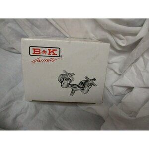 B&k 123-003 Cp Bath Faucet 3/4" Male Bathcock